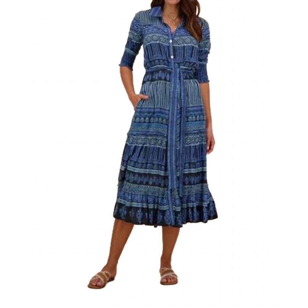 NEW RUBYYAYA noida maxi dress in denim